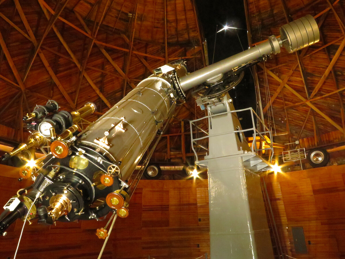 Lowell Observatory in Flagstaff, Arizona at twilight